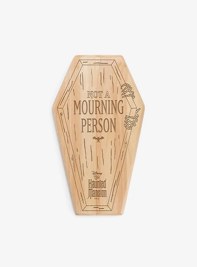 Disney The Haunted Mansion Not A Mourning Person Coffin Shaped Serving Board