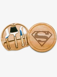 DC Comics Superman Circo Cheese Cutting Board and Tools Set