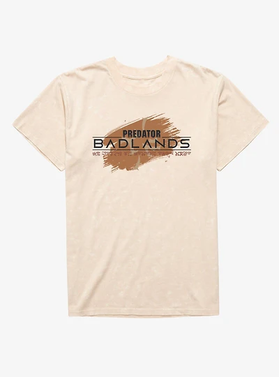 Predator: Badlands Logo Splash Mineral Wash T-Shirt