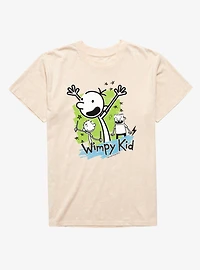 Diary Of A Wimpy Kid Journal Doodles Mineral Wash T-Shirt