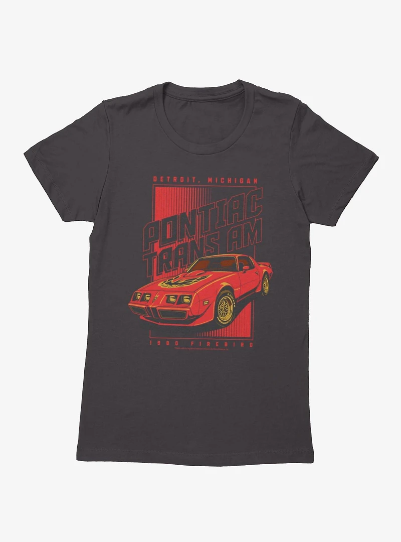 Trans Am Pontiac Firebird Red Womens T-Shirt