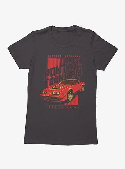 Trans Am Pontiac Firebird Red Womens T-Shirt
