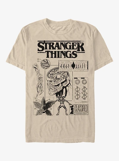 Stranger Things Vecna Dissection DNA T-Shirt