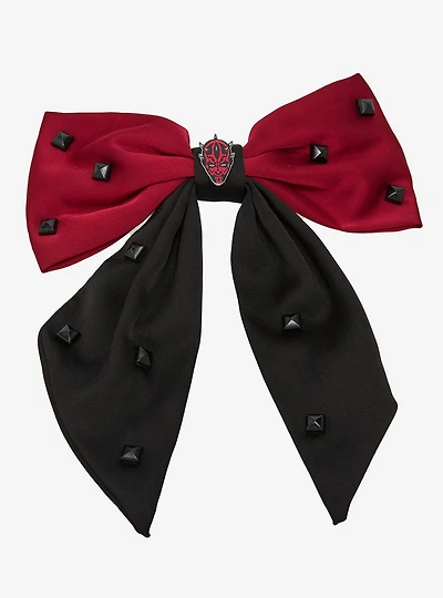 Star Wars Darth Maul Studded Bow Hair Clip - BoxLunch Exclusive