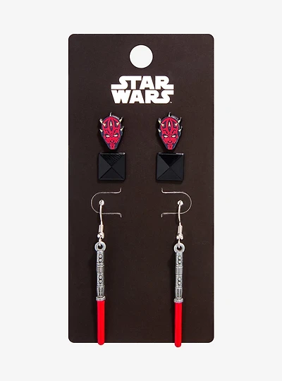Star Wars Darth Maul Earring Set — BoxLunch Exclusive