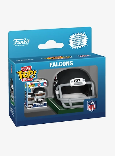 Funko Bitty Pop! Sports NFL Atlanta Falcons Helmet and Player Mini Vinyl Figure