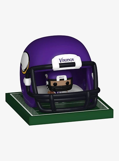Funko Bitty Pop! Sports NFL Minnesota Vikings Helmet and Player Mini Vinyl Figure