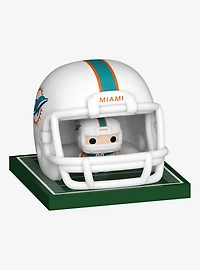 Funko Bitty Pop! Sports NFL Miami Dolphins Helmet and Player Mini Vinyl Figure