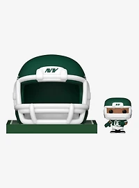 Funko Bitty Pop! Sports NFL New York Jets Helmet and Player Mini Vinyl Figure