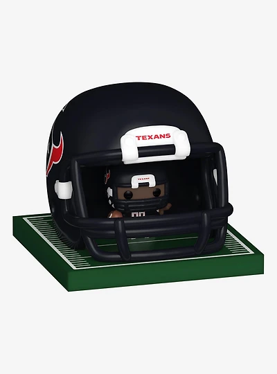 Funko Bitty Pop! Sports NFL Houston Texans Helmet and Player Mini Vinyl Figure