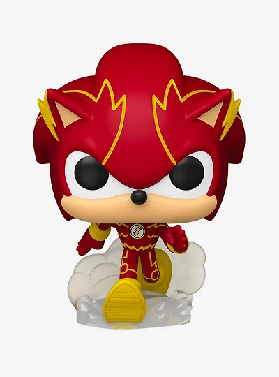 Funko Pop! Heroes DC Comics x Sonic the Hedgehog Sonic as The Flash Vinyl Figure