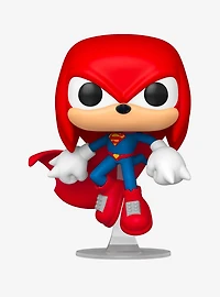 Funko Pop! Heroes DC Comics x Sonic the Hedgehog Knuckles as Superman Vinyl Figure