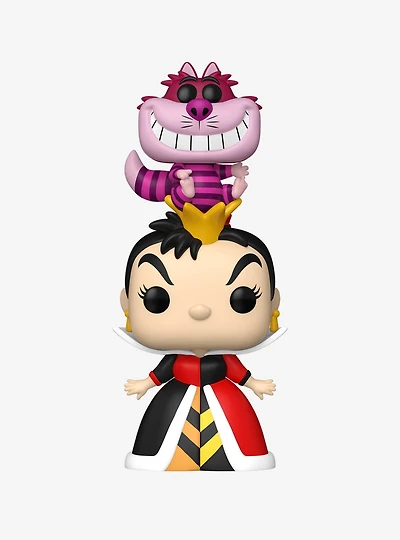 Funko Pop! Disney Alice in Wonderland Queen of Hearts With Cheshire Cat Vinyl Figure