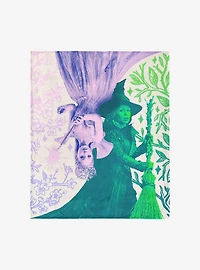 Wicked: For Good Pink and Green 50x60" Silk Touch Throw Blanket