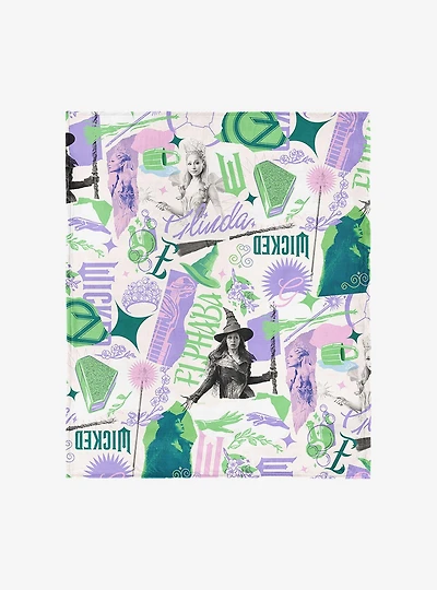 Wicked: For Good 50x60" Silk Touch Throw Blanket