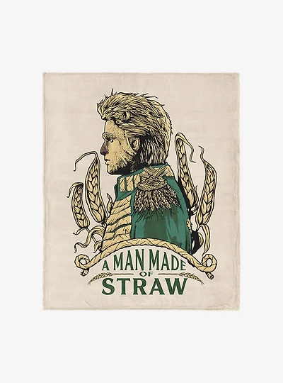Wicked: For Good Made of Straw 50x60" Silk Touch Throw Blanket