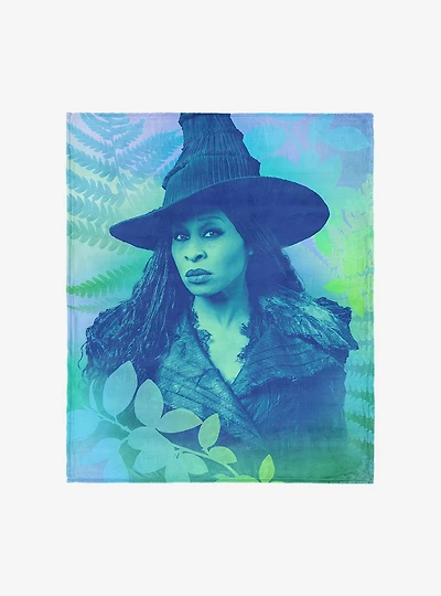 Wicked: For Good Greenery 50x60" Silk Touch Throw Blanket