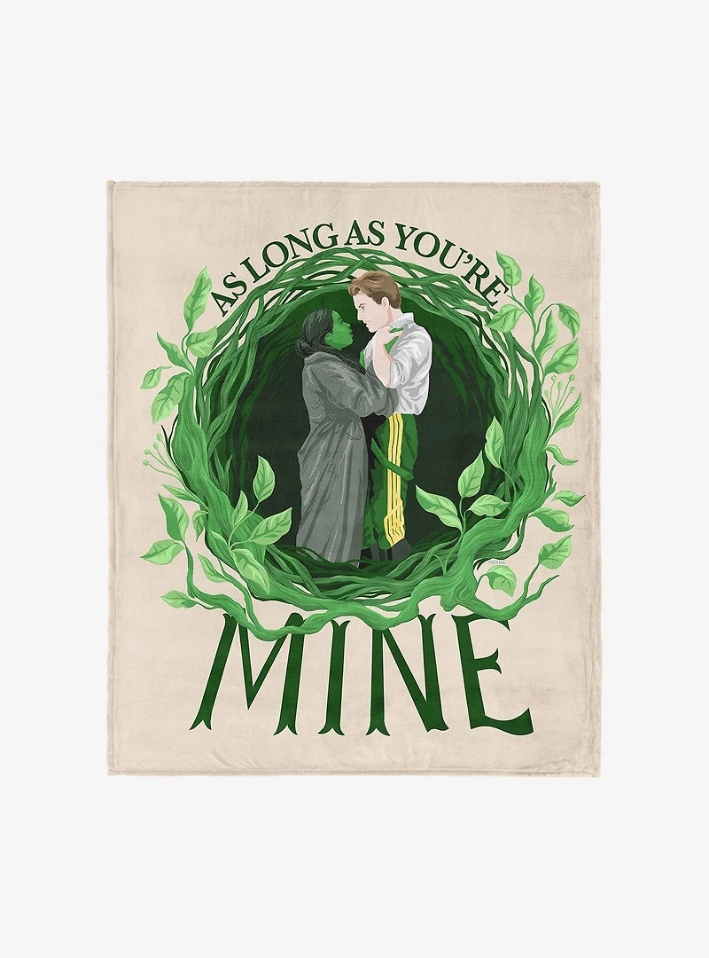 Wicked: For Good You're Mine 60x80" Silk Touch Throw Blanket