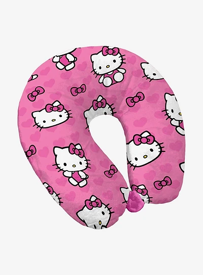 Hello Kitty I Love Pink Neck Pillow