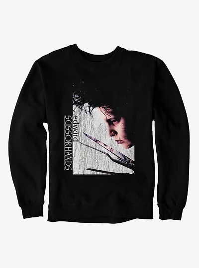 Edward Scissorhands Reflection Poster Sweatshirt