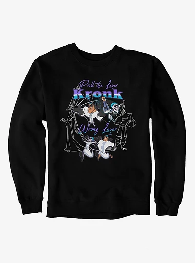Disney Emperor's New Groove Wrong Lever Kronk Sweatshirt BoxLunch Exclusive