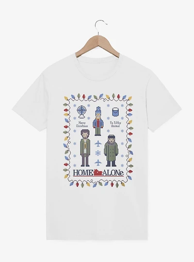 Home Alone Mock Stitch Wet Bandits T-Shirt