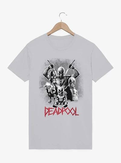 Marvel Deadpool Deadpools Collage T-Shirt BoxLunch Exclusive