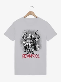Marvel Deadpool Deadpools Collage T-Shirt BoxLunch Exclusive