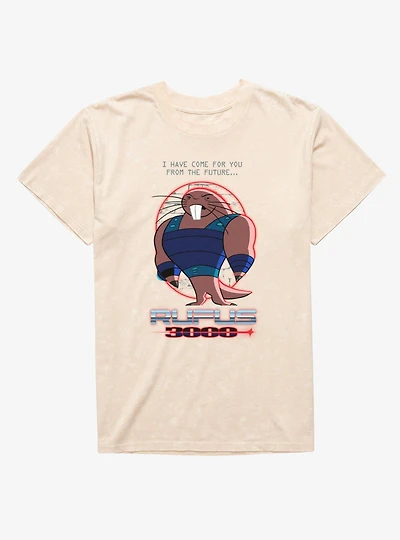 Disney Kim Possible Rufus 3000 Mineral Wash T-Shirt BoxLunch Exclusive
