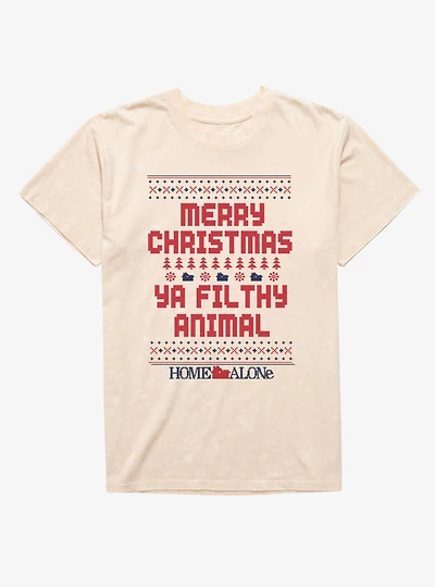Home Alone Filthy Animal Mineral Wash T-Shirt