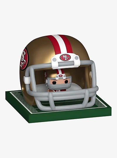 Funko Bitty Pop! Sports NFL San Francisco 49ers Helmet and Player Vinyl Figure