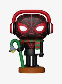 Funko Pop! Marvel Miles Morales Holiday Vinyl Figure