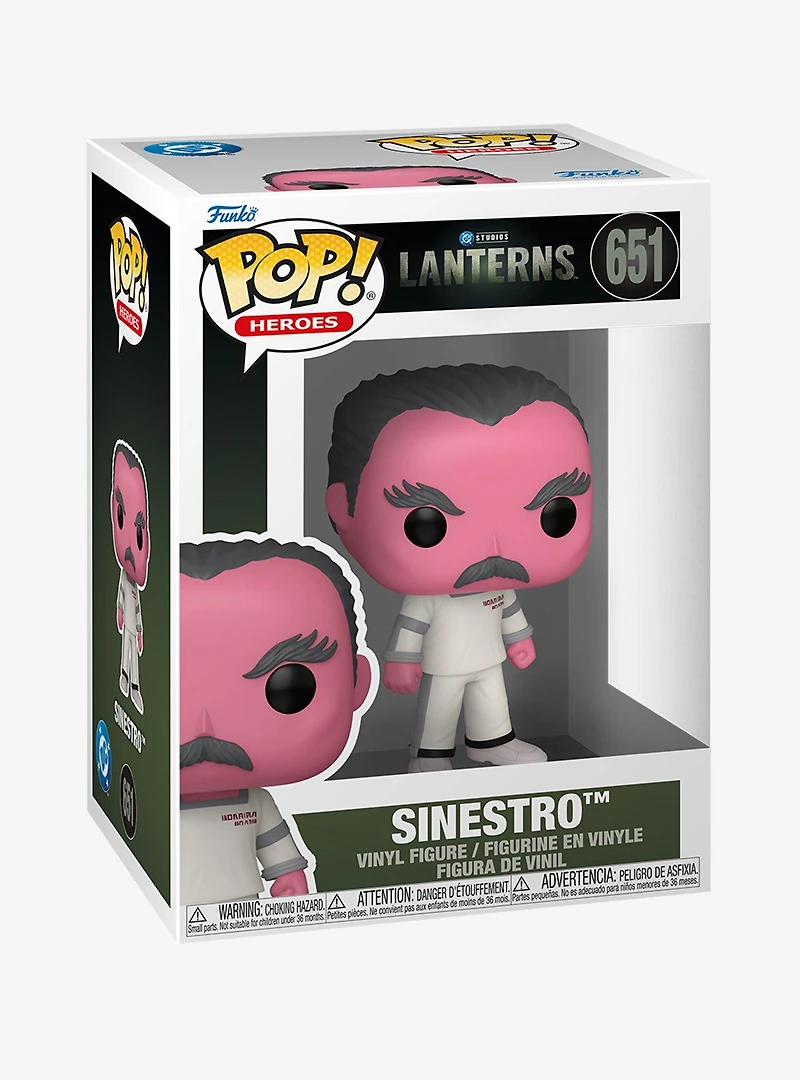 Funko Pop! Heroes DC Comics Lanterns Sinestro Vinyl Figure