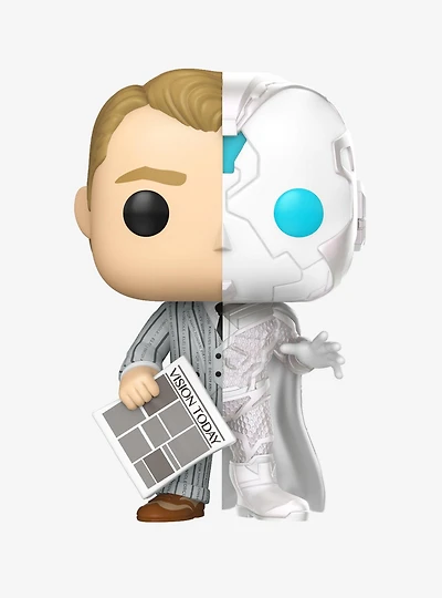 Funko Pop! Marvel VisionQuest The Vision (Split) Vinyl Bobblehead