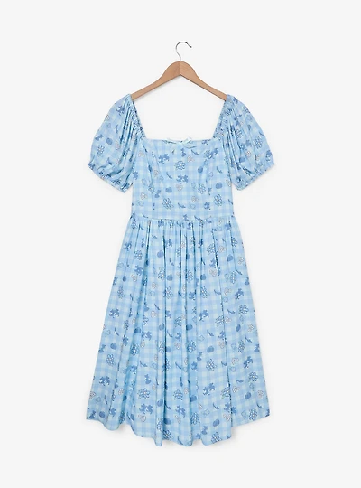 Disney Cinderella Icons Gingham Midi Dress — BoxLunch Exclusive