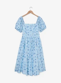Disney Cinderella Icons Gingham Midi Dress — BoxLunch Exclusive