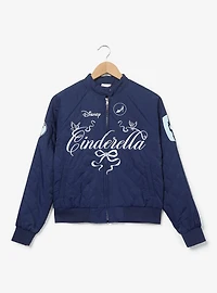 Disney Cinderella Women's Plus Cropped Moto Jacket - BoxLunch Exclusive