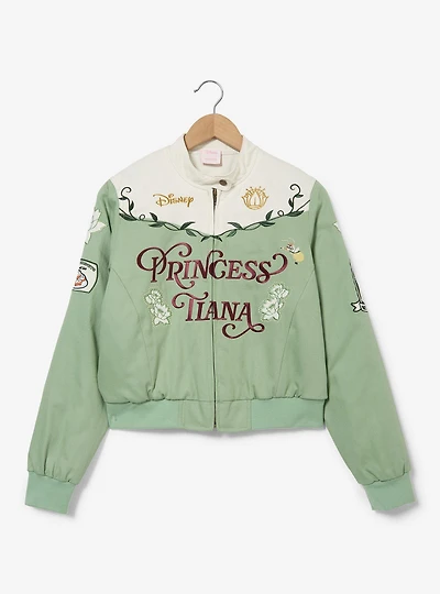 Disney the Princess and Frog Tiana Cropped Women's Moto Jacket - BoxLunch Exclusive