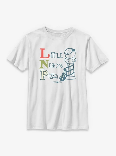 Home Aloine Little Nero's Pizza Logo Youth T-Shirt