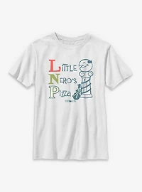 Home Aloine Little Nero's Pizza Logo Youth T-Shirt