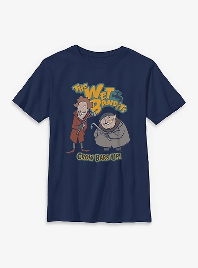 Home Alone The Wet Bandits Crow Bars Up Youth T-Shirt