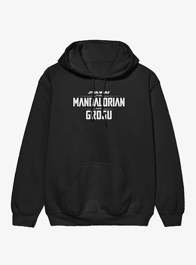 The Mandalorian And Grogu Movie Logo Hoodie