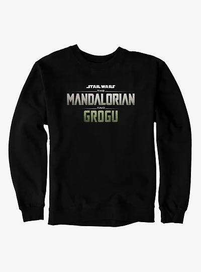 The Mandalorian And Grogu Movie Logo Full Color Sweatshirt
