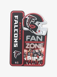 NFL Atlanta Falcons Fan Zone Metal Sign