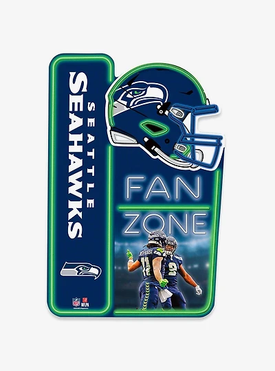 NFL Seattle Seahawks X-Metal Fan Zone Sign