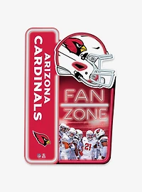 NFL Arizona Cardinals X-Metal Fan Zone Sign