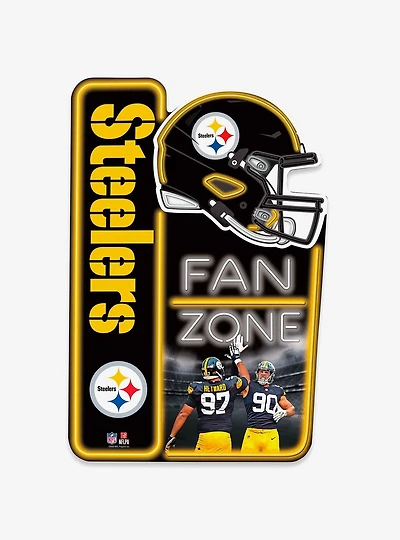 NFL Pittsburgh Steelers X-Metal Fan Zone Sign