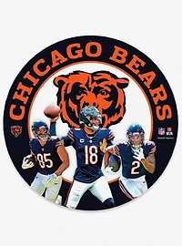 NFL Chicago Bears Round Wall Sign