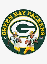 NFL Green Bay Packers Round Wall Sign