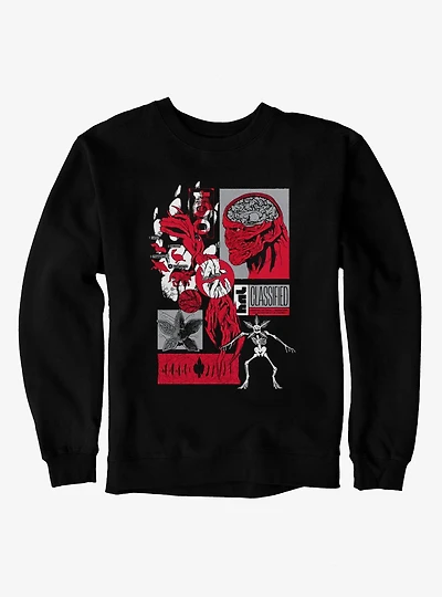 Stranger Things Demogorgon & Vecna Anatomy Sweatshirt